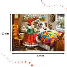 WOWO Puzzle Rdeča kapica CASTORLAND - CASTORLAND Puzzle Little Red Riding Hood 120 kosov za otroke 6+ let