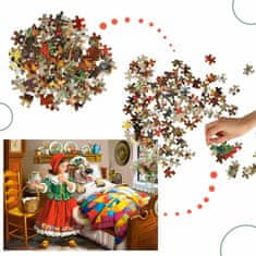 WOWO Puzzle Rdeča kapica CASTORLAND - CASTORLAND Puzzle Little Red Riding Hood 120 kosov za otroke 6+ let