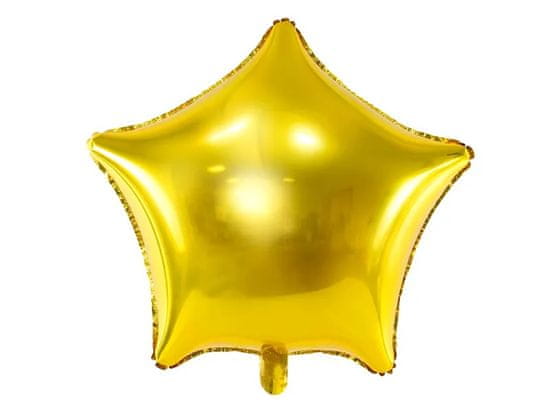 WOWO Folija balon Gold Star - Folija balon Gold Star 48 cm