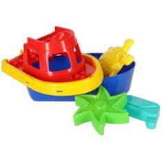 WOWO DIPLO Toy Ship with Sand Molds - DIPLO Toy Ship with Sand Molds x3 D-527