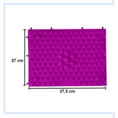 WOWO Vijolična podloga za senzorično masažo - podloga za senzorično masažo - vijolična korekcija