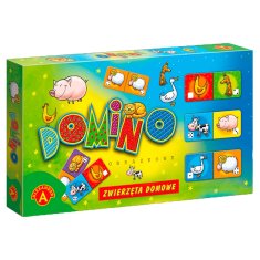 WOWO Izobraževalna igra za otroke - ALEXANDER Domino Pets 4+