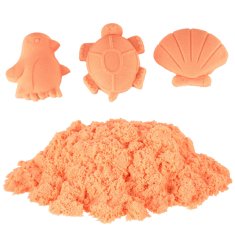 WOWO Kinetic Sand Orange 1kg - Orange Kinetic Sand 1kg