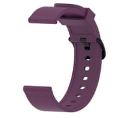 BStrap Silicone V4 pašček za Xiaomi Amazfit GTR Mini, dark purple