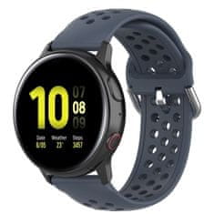 BStrap Silicone Dots pašček za Xiaomi Amazfit GTR Mini, dark gray