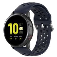 BStrap Silicone Dots pašček za Xiaomi Amazfit GTR Mini, navy blue