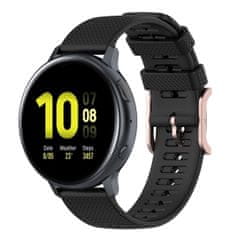 BStrap Silicone Rain pašček za Xiaomi Amazfit GTR Mini, black