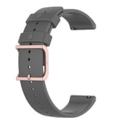 BStrap Silicone Rain pašček za Xiaomi Amazfit GTR Mini, dark gray