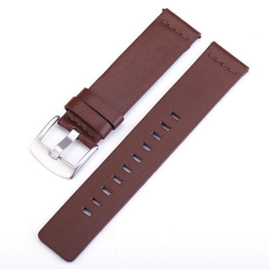 BStrap Fine Leather pašček za Xiaomi Amazfit GTR Mini, brown