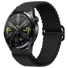 BStrap Elastic Nylon pašček za Xiaomi Amazfit GTR Mini, black