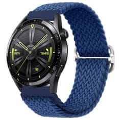 BStrap Elastic Nylon pašček za Xiaomi Amazfit GTR Mini, cold blue