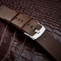 BStrap Fine Leather pašček za Xiaomi Amazfit GTR Mini, brown