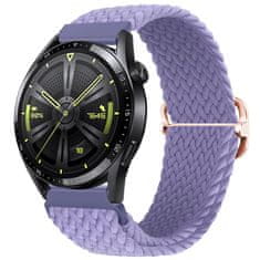 BStrap Elastic Nylon pašček za Xiaomi Amazfit GTR Mini, lavender