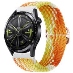 BStrap Elastic Nylon pašček za Xiaomi Amazfit GTR Mini, fragrant orange