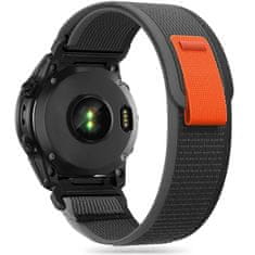 BStrap Velcro Nylon pašček za Xiaomi Amazfit GTR Mini, black