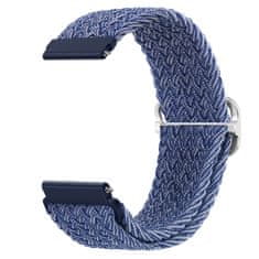 BStrap Braid Nylon pašček za Xiaomi Amazfit GTR Mini, blue white