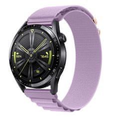 BStrap Nylon Loop pašček za Xiaomi Amazfit GTR Mini, lavender