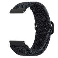 BStrap Braid Nylon pašček za Xiaomi Amazfit GTR Mini, black