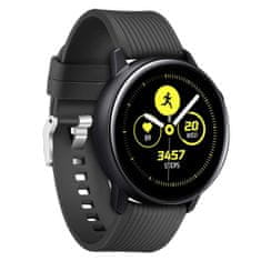 BStrap Silicone Line (Small) pašček za Xiaomi Amazfit GTR Mini, black