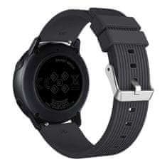 BStrap Silicone Line (Large) pašček za Xiaomi Amazfit GTR Mini, black