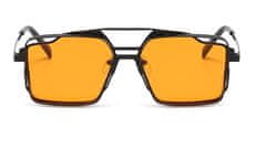 VeyRey Moška sončna očala Bugial Steampunk Rumena stekla črna Universal