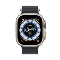 Apple Watch Ultra pametna ura, 49 mm, Titanium ohišje, Ocean Band pašček, Midnight