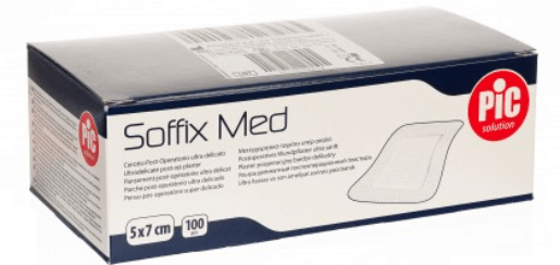 Pic Solution Soffix Med antibakterijski pooperativni obliž, 15x10 cm, 50/1