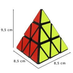 WOWO Logic Puzzle Cube PYRAMINX - PYRAMINX Logic Puzzle Cube 9,7 cm