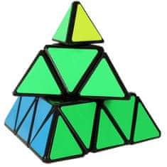 WOWO Logic Puzzle Cube PYRAMINX - PYRAMINX Logic Puzzle Cube 9,7 cm