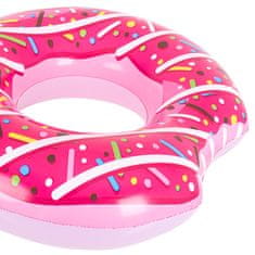 WOWO Napihljiv plavalni obroč Bestway Donut - Napihljiv plavalni obroč Bestway Pink Donut 107 cm, največ 100 kg - 36118