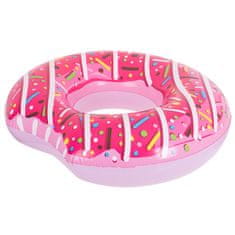 WOWO Napihljiv plavalni obroč Bestway Donut - Napihljiv plavalni obroč Bestway Pink Donut 107 cm, največ 100 kg - 36118