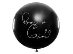 shumee Gender Reveal Balloon Boy ali girl roza konfeti 100 cm