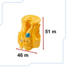 WOWO Napihljiv plavalni jopič za otroke - Bestway 32034 za otroke 2-4 leta