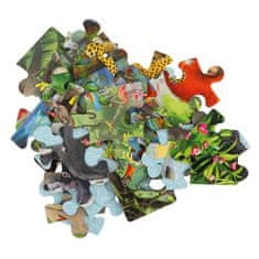 WOWO Maxi Puzzle Jungle Animals - CASTORLAND Maxi Puzzle 40 kosov, za otroke 4+ leta