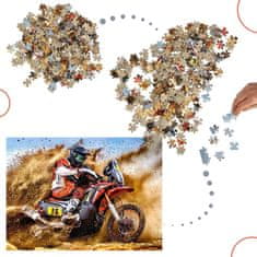 WOWO Dirt Bike Power Puzzle - CASTORLAND Dirt Bike Power Puzzle - 300 kosov za otroke 8+