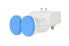 Cabletech Konwerter dual single LNB Cabletech 0.5dB gold