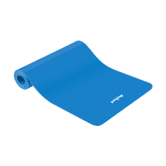 shumee Gimnastična podloga za jogo, pilates, fitnes, 183x61cm, debelina 6mm, material TPE, modra, REBEL ACTIVE