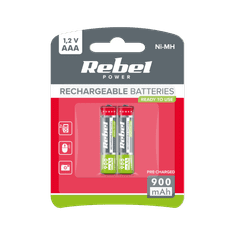 shumee REBEL HR03 900 mAh Ni-MH baterije 2 kos/bl