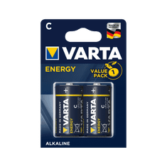 shumee VARTA LR14 ENERGY alkalna baterija 2 kos/bl.