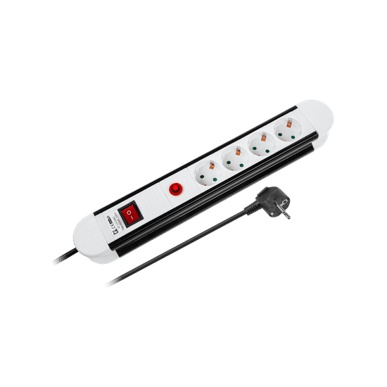 shumee Rebel razdelilnik s 4 nemškimi vtičnicami - 5m (3x1,5mm)