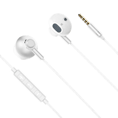 shumee Kruger & Matz B2 in-ear slušalke z mikrofonom, bele