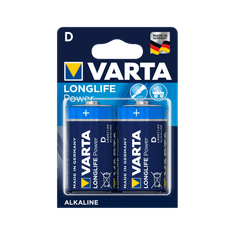 shumee VARTA LR20 LONGLIFE alkalna baterija 2 kos/bl.