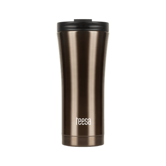 shumee Termo skodelica TEESA 500 ml temno rjava