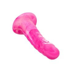 California Ex Novel Dildo "Twisted Probe" - roza (R16581)