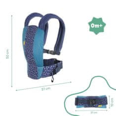 Miramarket Nahrbtnik Baby Carrier Badabulle Easy & Go 15 kg Modra Ergonomski 0-4 Let