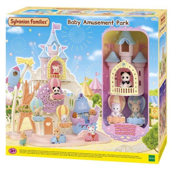 NEW Lutkova hiša Sylvanian Families Baby Amusement Park