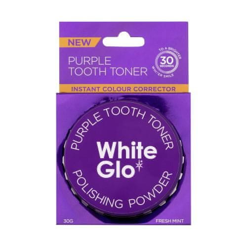 White Glo Purple Tooth Toner Polishing Powder prah za beljenje zob