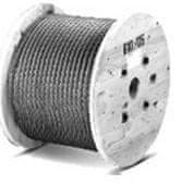 STREFA Jeklena žična vrv DIN 3055 (6x7) 5,0x100m / paket 100 kosov
