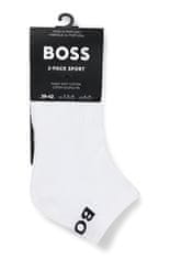 Hugo Boss 2 PAKET - moške nogavice BOSS 50469859-100 (Velikost 43-46)