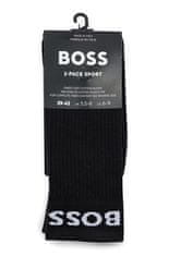 Hugo Boss 2 PAKET - moške nogavice BOSS 50469747-001 (Velikost 39-42)